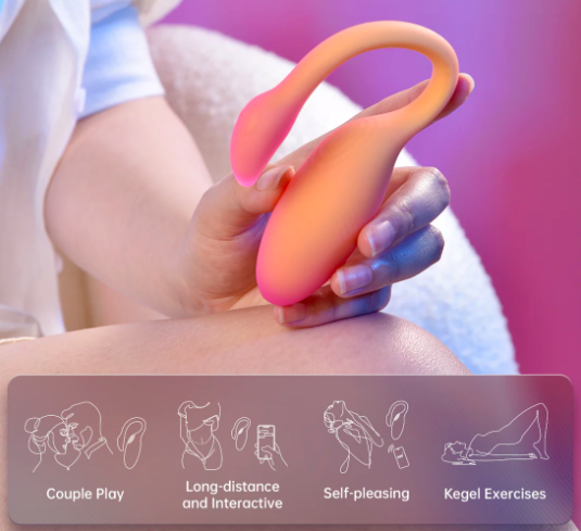 Trứng rung Magic Motion Flamingo Max kết nối app thông minh